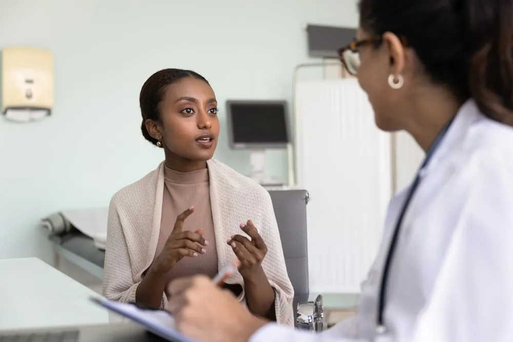 women discussing cheek filler cost in Washington DC