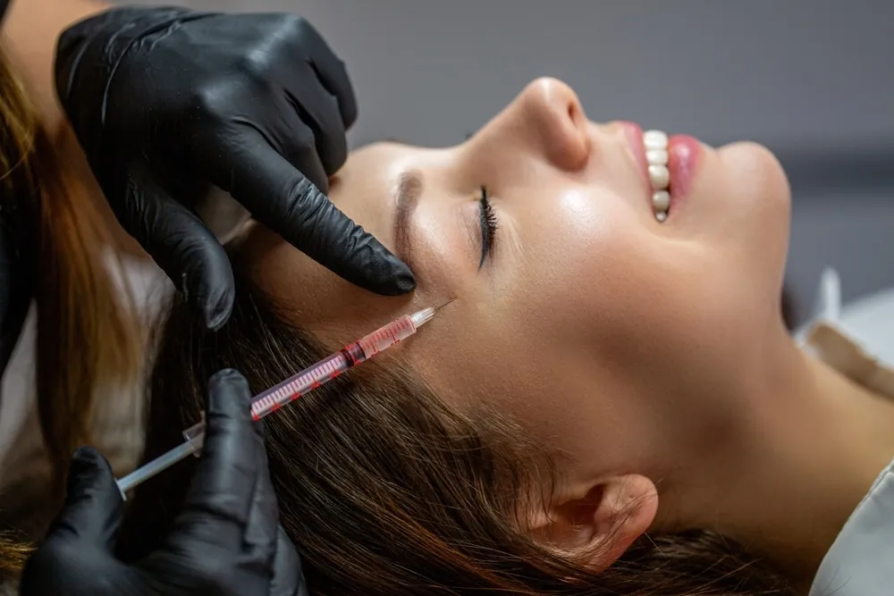 woman getting Botox treatments in DC