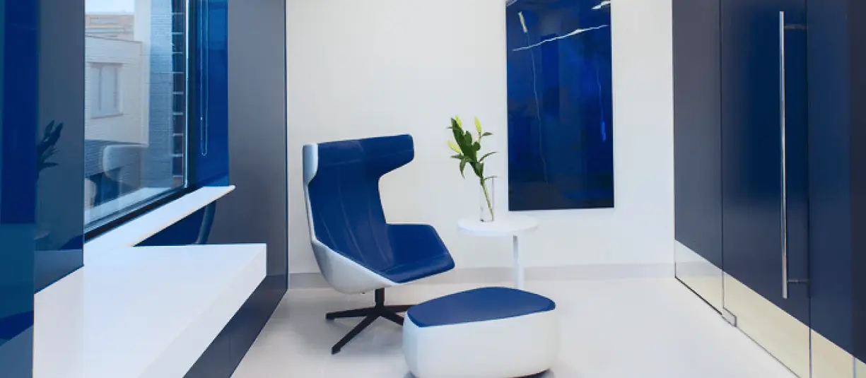 Capital Aesthetic patient lounge